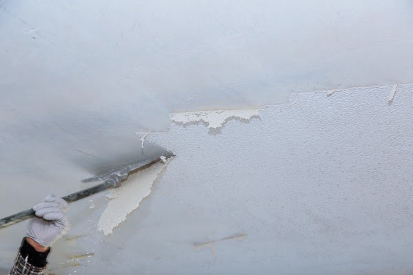 popcorn ceiling removal