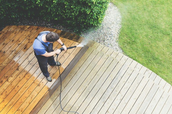 deck power washing