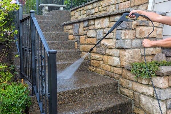 power washing steps before painting